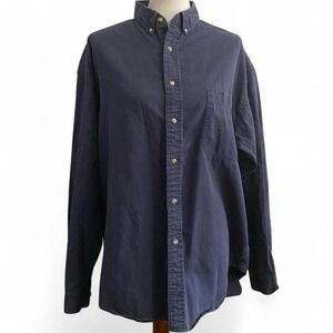 Navy blue, vintage, Lee Sport button down